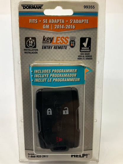 Dorman 99355 Keyless Entry Transmitter Key Fob