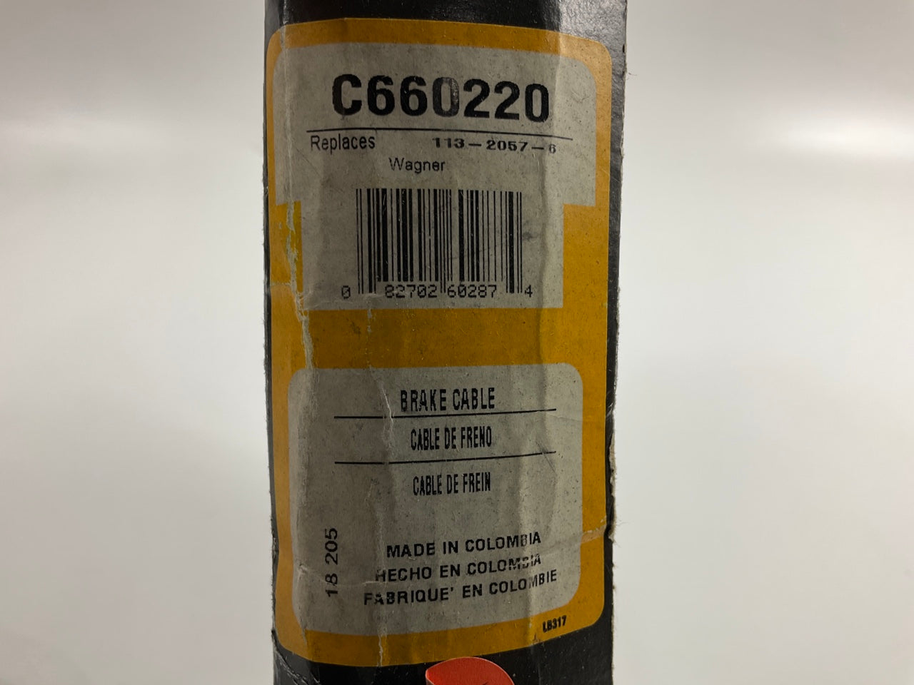 Dorman C660220 Rear Left Parking Brake Cable