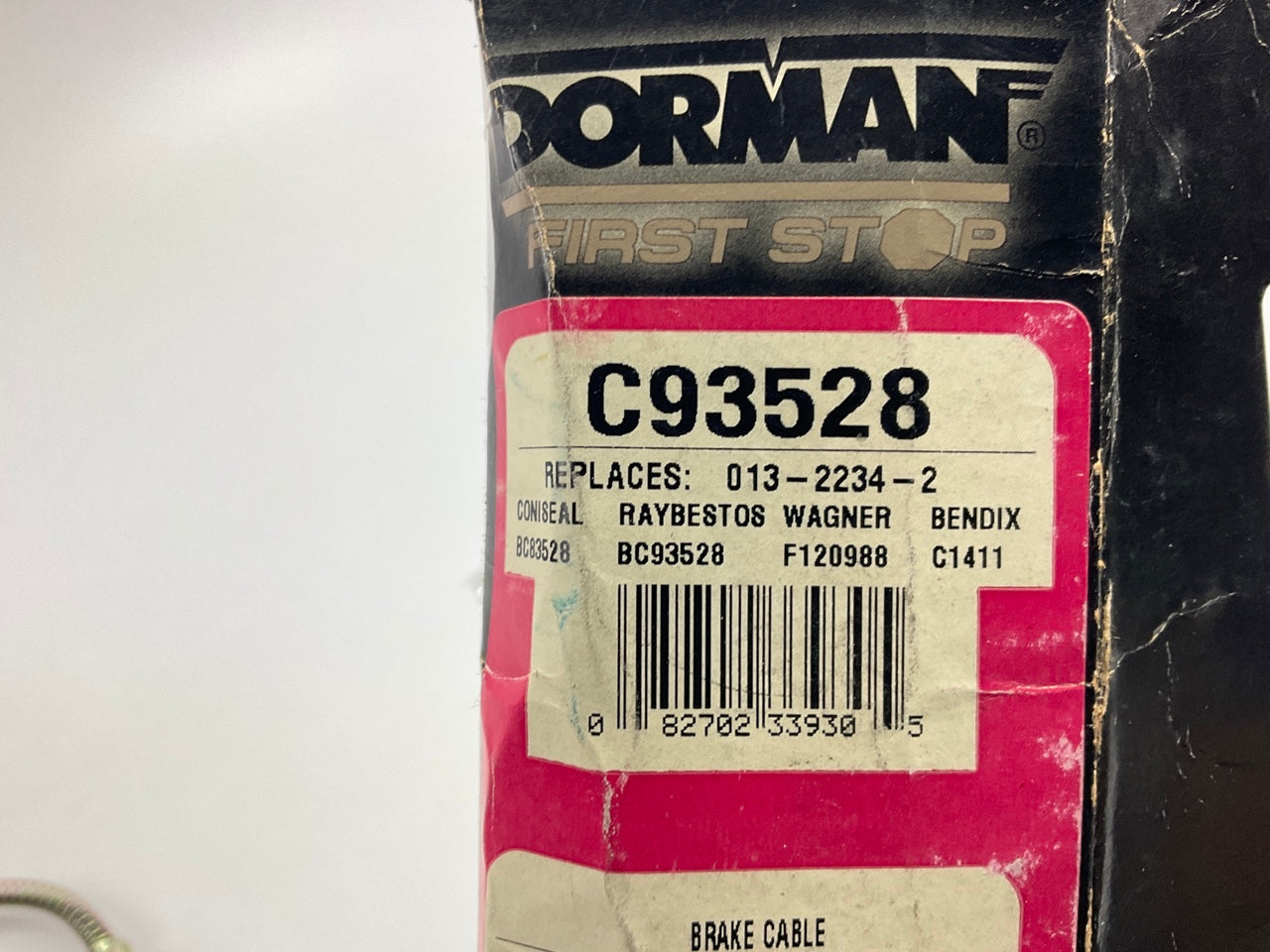 Dorman C93528 Rear Left Parking Brake Cable 1984-1992 Ranger