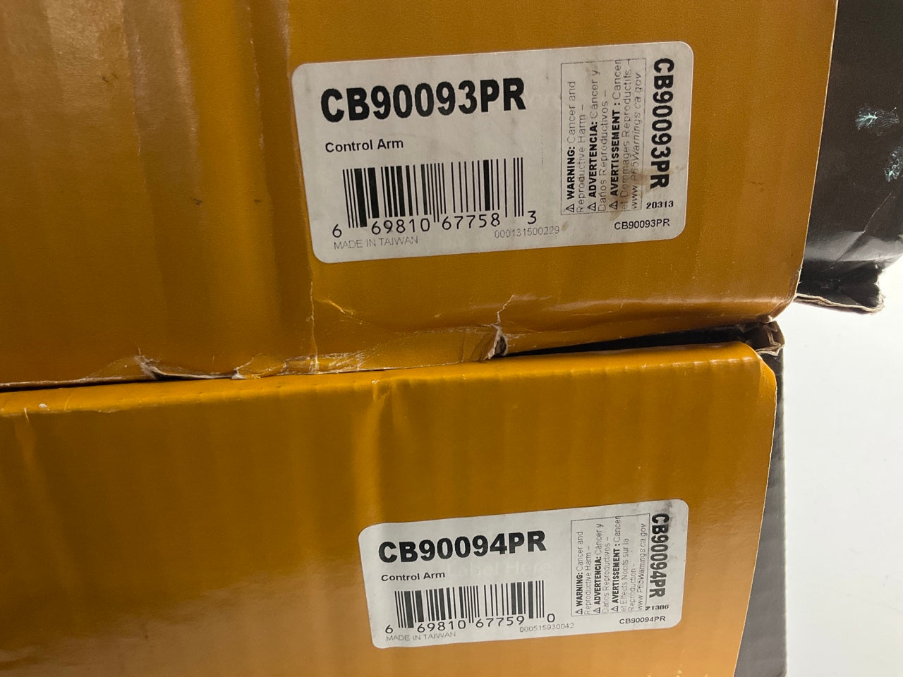 Dorman CB90093PR-CB90094PR Front Left And Right Lower Control Arms