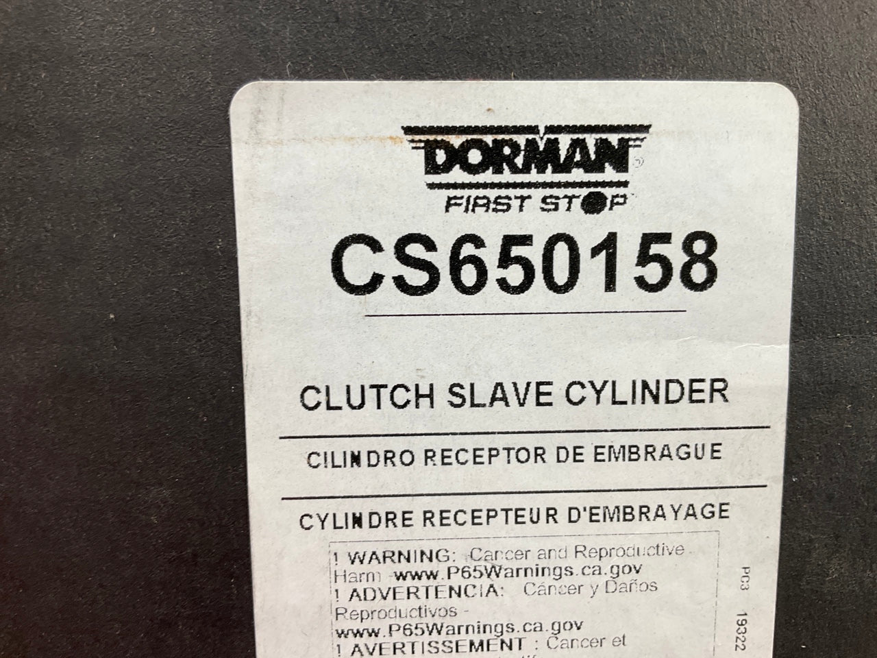 Dorman CS650158 Clutch Slave Cylinder For 2005-2006 Jeep Wrangler