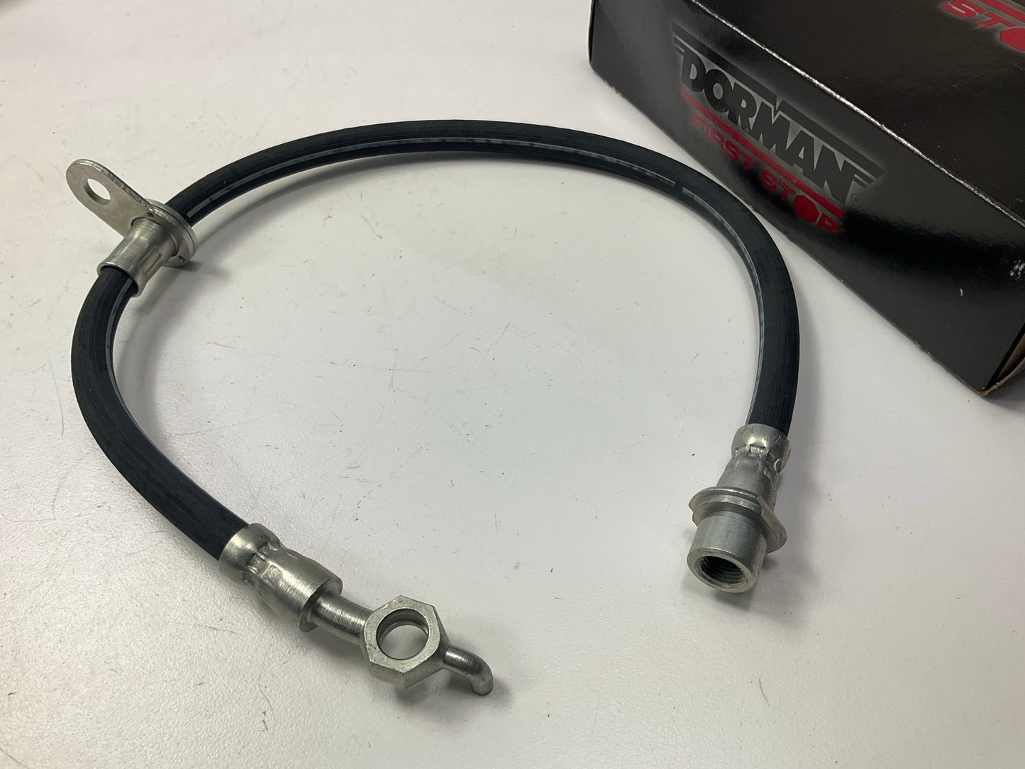 Dorman H380440 Rear Right Brake Hose - WITHOUT WASHERS, Brake Hose Only As Shown