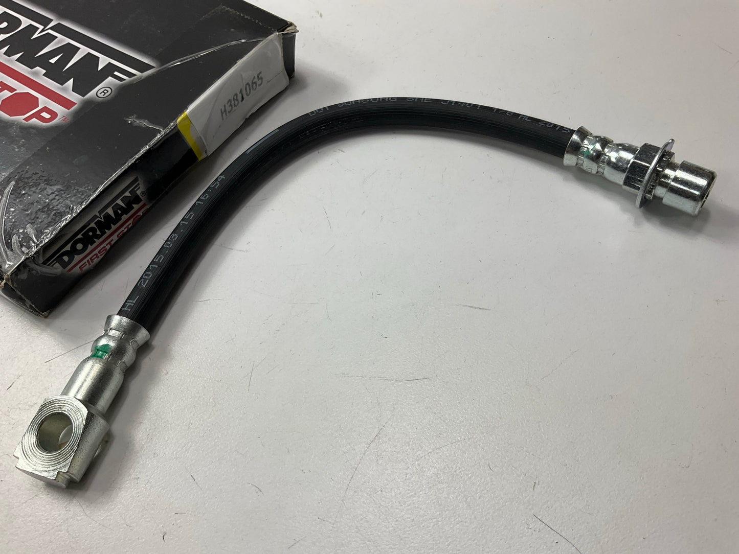 Hose ONLY, No Copper Washer - Dorman H381065 Rear Brake Hose