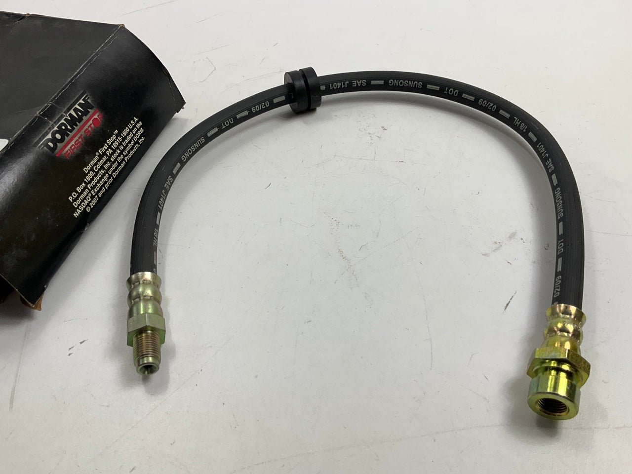 Dorman H381334 Front Brake Hydraulic Hose 94-00 Sephia, 00-04 Spectra