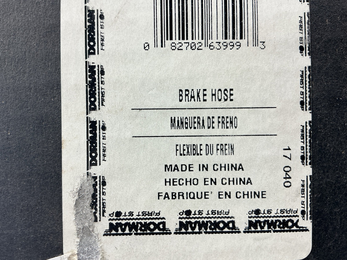 Dorman H620887 Rear Left Brake Hose