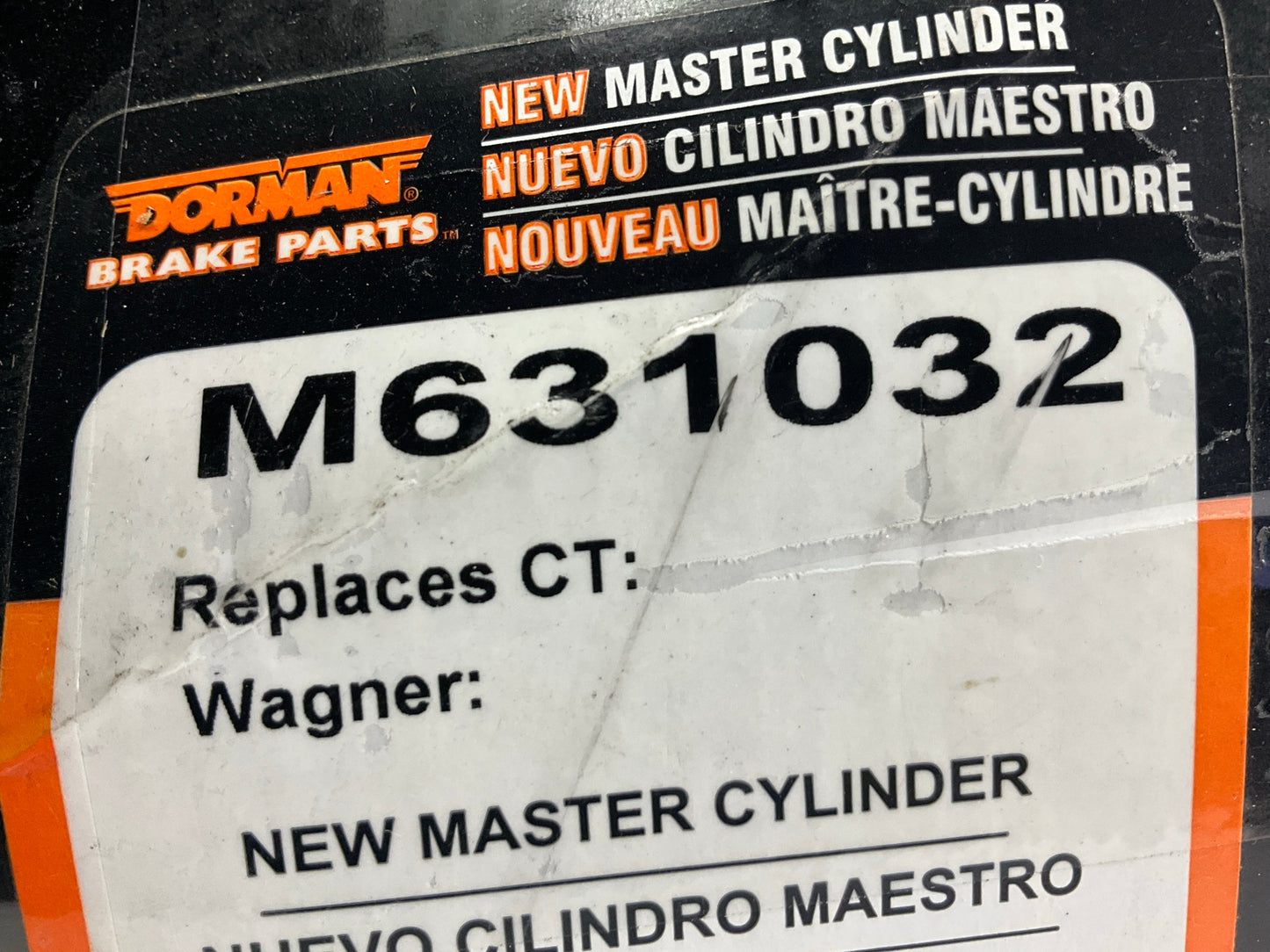 Dorman M631032 Brake Master Cylinder 15-20 Edge 15-18 MKX 19-20 Nautilus