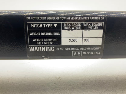 Draw-tite 36122 Class II Trailer Hitch, 1.25 In. Receiver