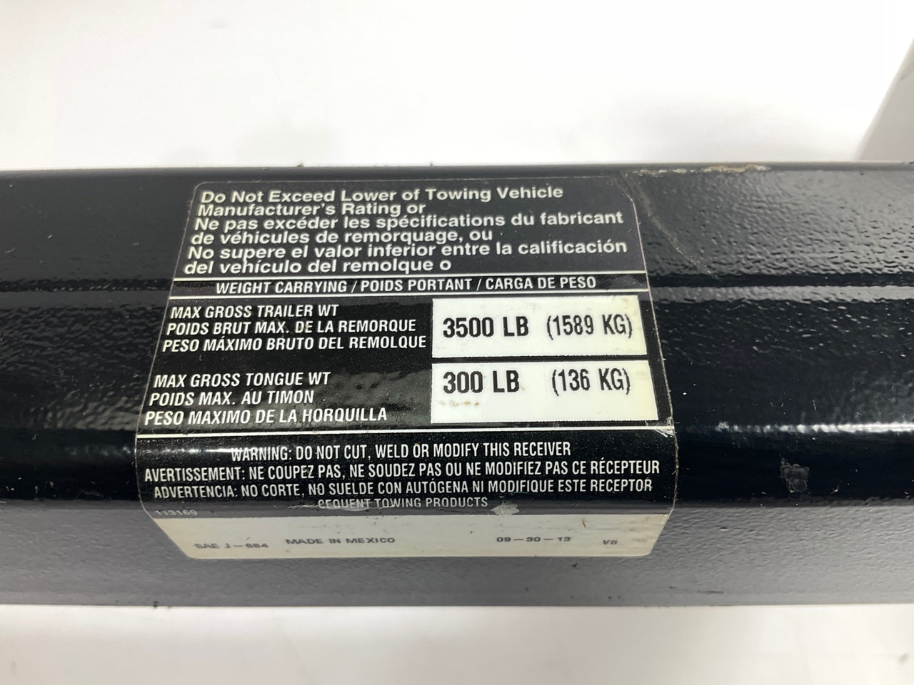 MISSING ALL HARDWARE, HITCH ONLY - Draw-tite 36523 CLASS 2 Trailer Hitch, 1-1/4''