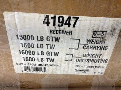 Draw-tite 41947 Ultra-Frame Class V Trailer Hitch