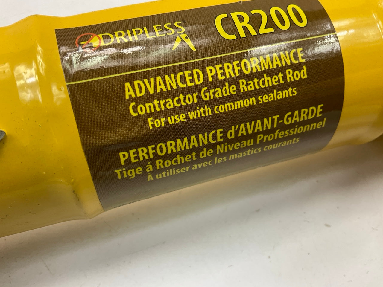 Dripless CR200 Contractor Cradle Frame Ratchet Drive Caulk Gun, Pro Caulking Gun