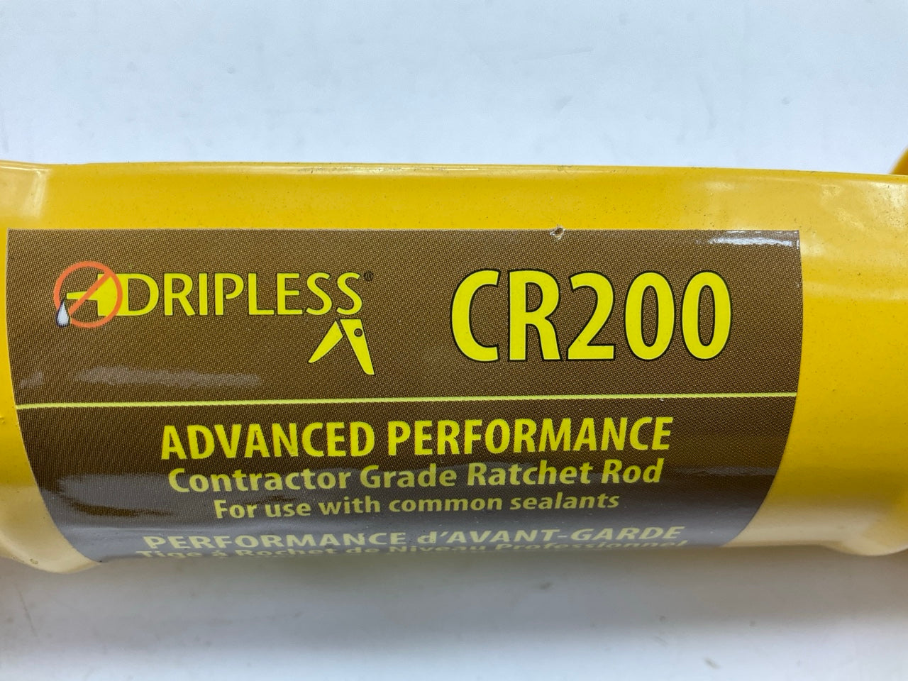 Dripless CR200 Contractor Cradle Frame Ratchet Drive Caulk Gun, Pro Caulking Gun
