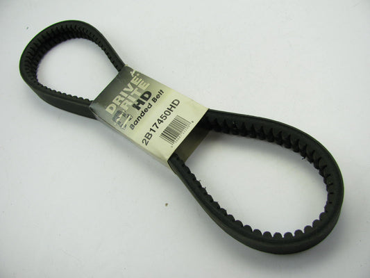 Drive-rite 2B17450HD Banded Accessory Drive Belt - 1.125'' X 45.00'' - 2 Strands