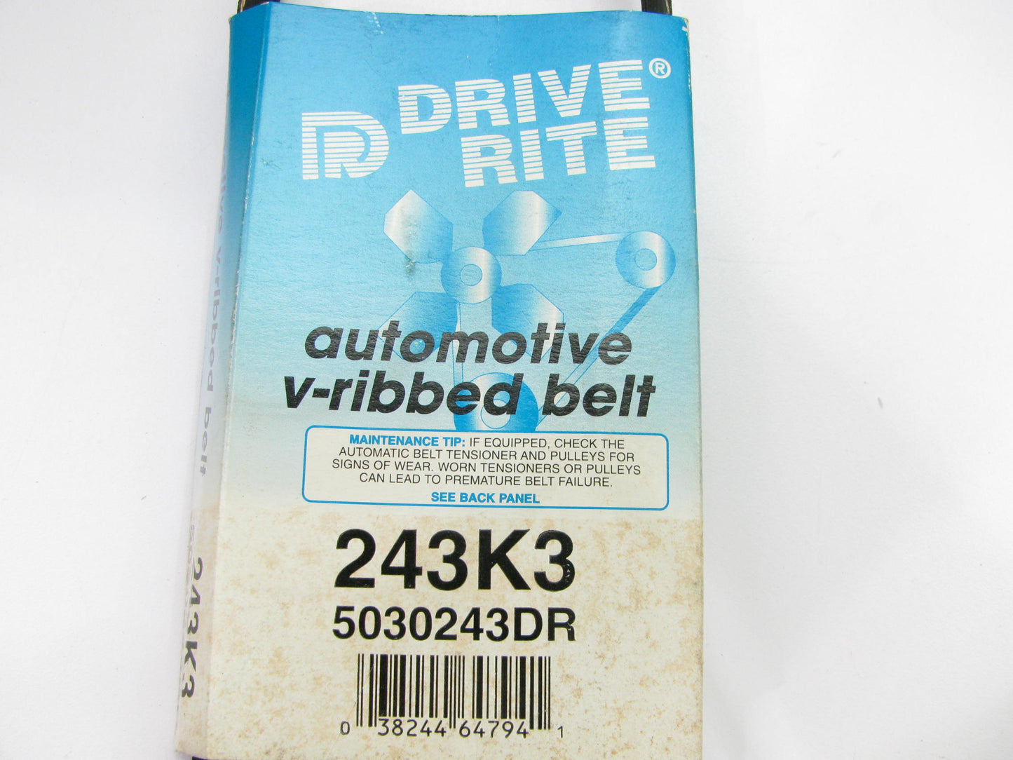 Drive-rite 5030243DR Serpentine Belt For 1995-2011 GM 4.0L 4.6L V8