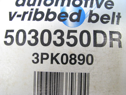 Drive-rite 5030350DR Serpentine Belt