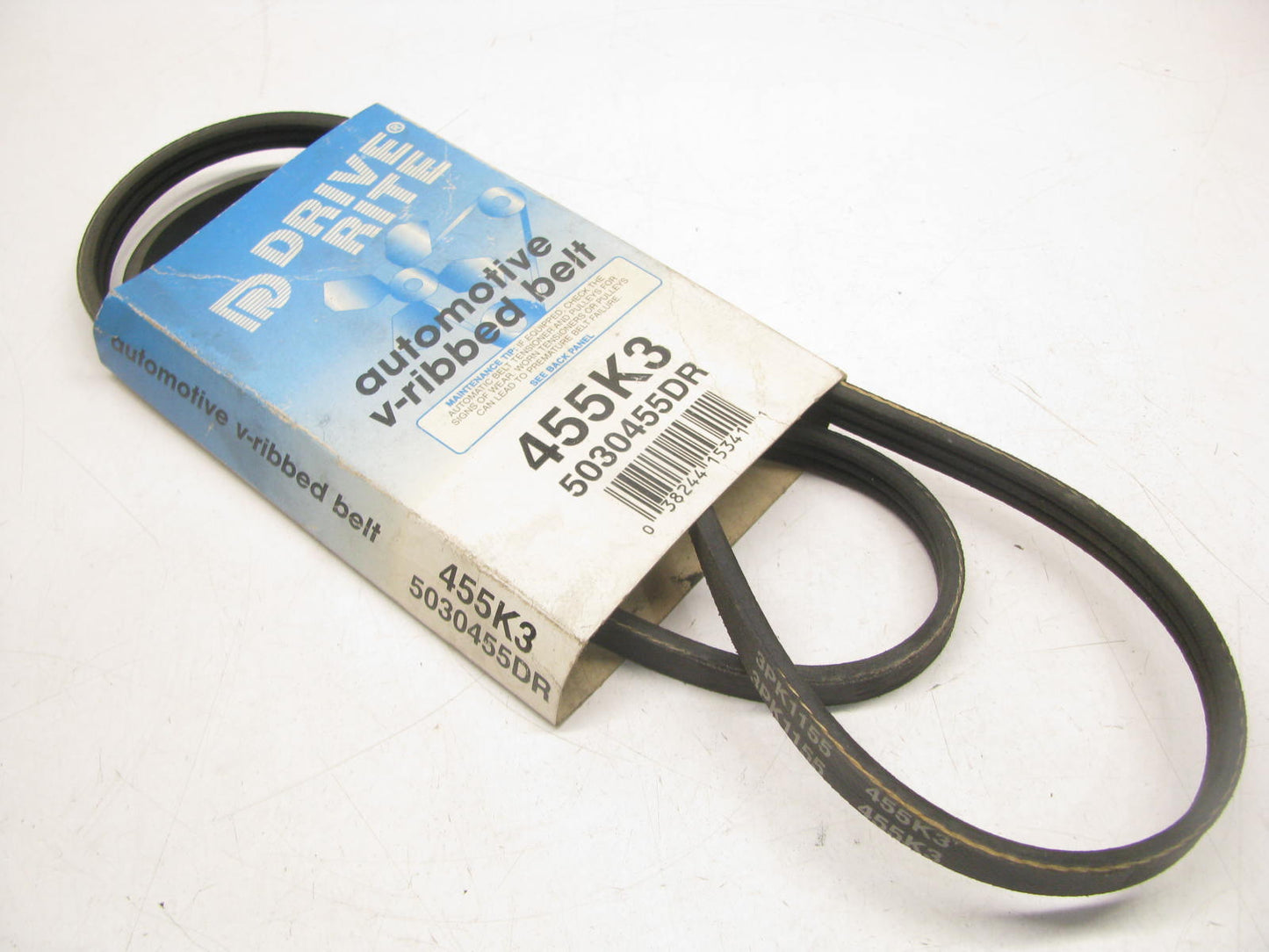 Drive-rite 5030455DR Serpentine Belt For 1989-1990 Nissan 240SX 2.4L-L4