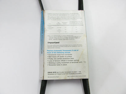 Drive-rite 5040345DR Serpentine Belt