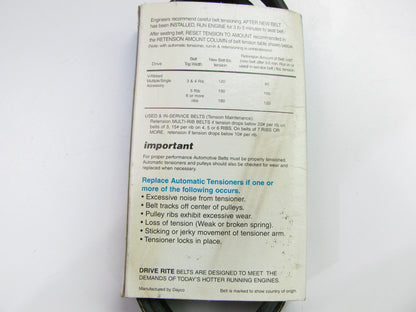 Drive-rite 5040355DR Serpentine Belt