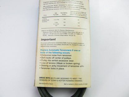 Drive-rite 5040385DR Serpentine Belt
