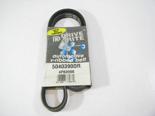 Drive-rite 5040390DR Serpentine Belt - 0.56'' X 39.50'' - 4 Ribs