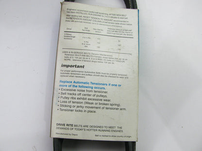 Drive-rite 5040460DR Serpentine Belt