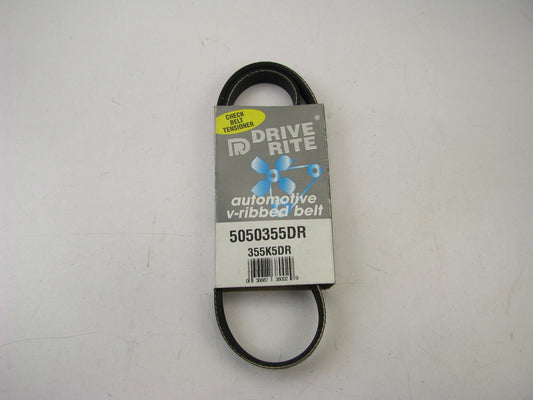 Drive-rite 5050355DR Serpentine Belt - 17mm X 918mm - 5 Ribs