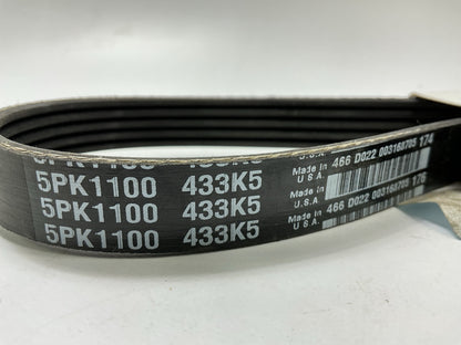 Drive-Rite 5050433DR Serpentine Belt - 21/32'' X 43-3/4'' - 5 Ribs