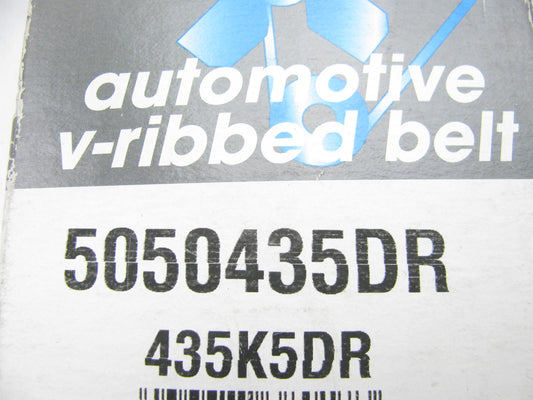 Drive-rite 5050435DR Serpentine Belt - 0.69'' X 43.50'' - 5 Ribs