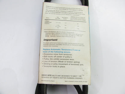 Drive-rite 5050480DR Serpentine Belt