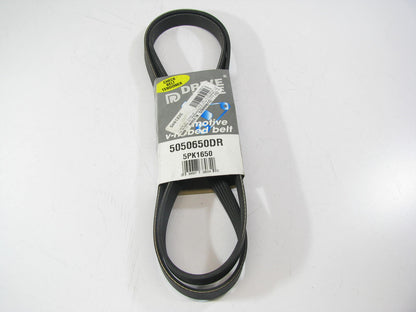 Drive-rite 5050650DR Serpentine Belt - 0.69'' X 65.00'' - 5 Ribs