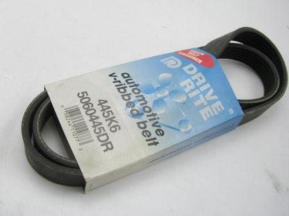 Drive-rite 5060445DR Serpentine Belt - 0.84'' X 45.00'' - 6 Ribs