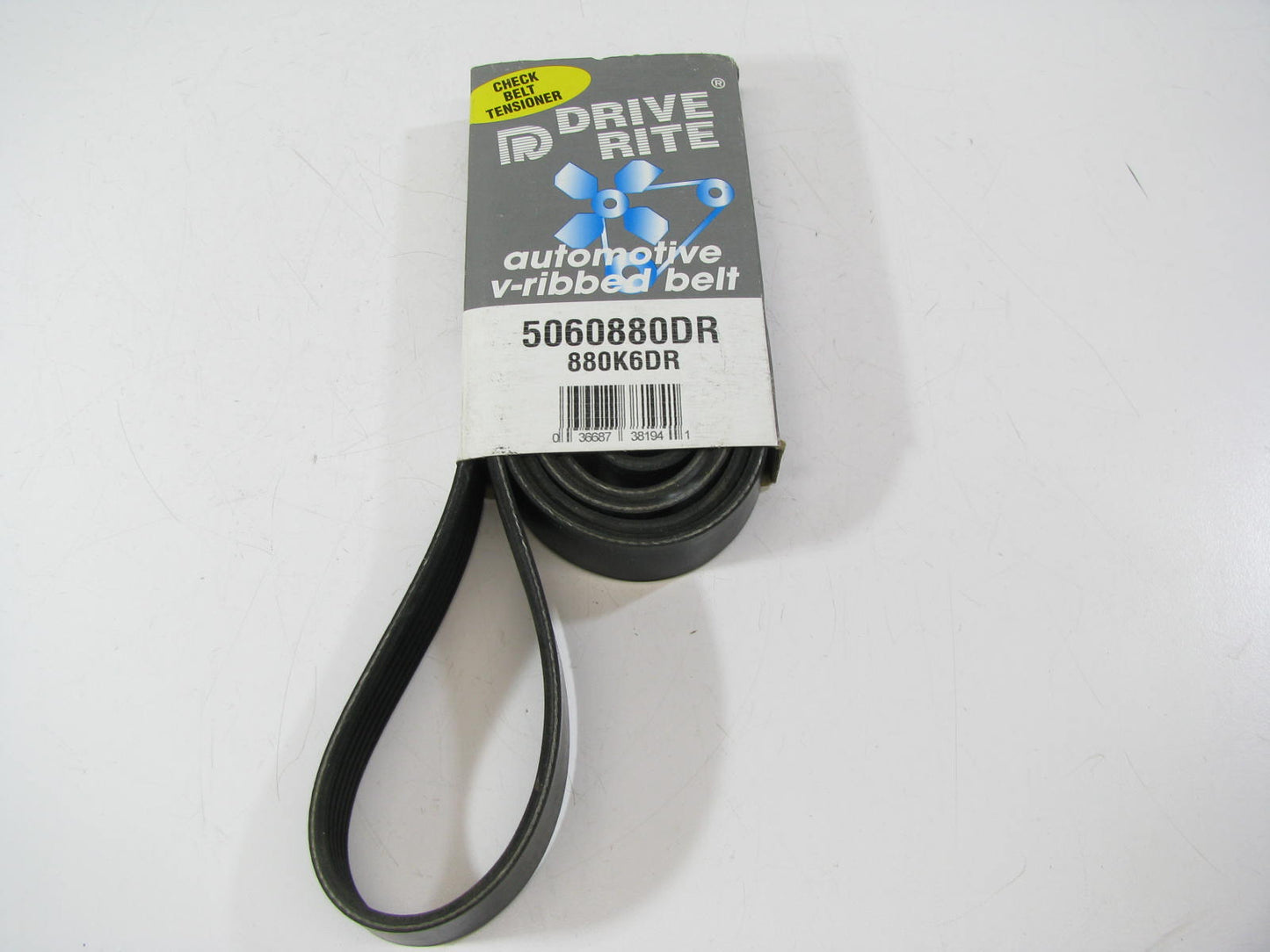 Drive-rite 5060880DR Serpentine Belt - 0.84'' X 88.30'' - 6 Ribs