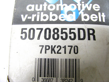 Drive-rite 5070855DR Serpentine Belt For 1991-1992 Ford Lincoln Mercury 4.6L 281