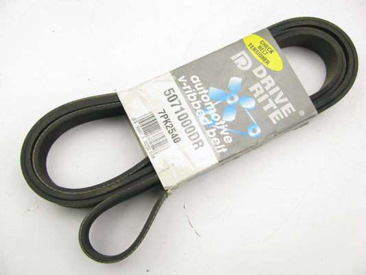 Drive-rite 5071000DR Serpentine Belt - 0.96'' X 100.00'' - 7 Ribs