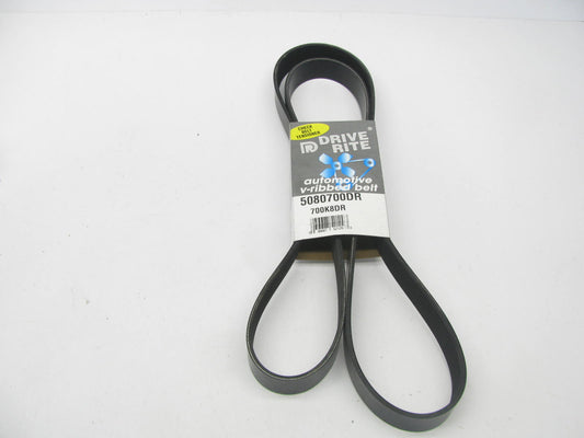 Drive-rite 5080700DR Serpentine Belt - 1.12'' X 70.00'' - 8 Ribs