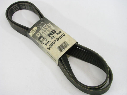 Drive-rite 5080730HD Heavy Duty Serpentine Belt - 1.12'' X 73.50'' - 8 Ribs