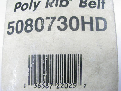 Drive-rite 5080730HD Heavy Duty Serpentine Belt - 1.12'' X 73.50'' - 8 Ribs
