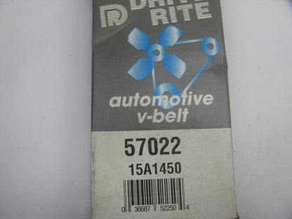 Drive-rite 57022 Accessory Drive Belt - 0.69'' X 57.25'' - 38 Degree