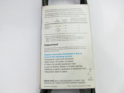 Drive-rite 580K5 Serpentine Belt