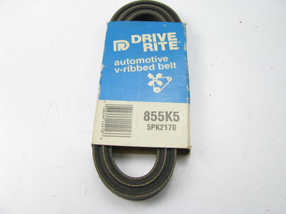 Drive-rite 855K5 Serpentine Belt - 0.69'' X 86.00'' - 5 Ribs