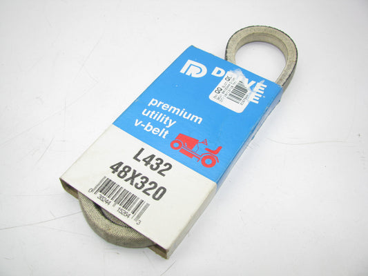 Drive-rite L432 Lawn & Garden Power Equipment Accessory Drive Belt - 1/2'' X 32''