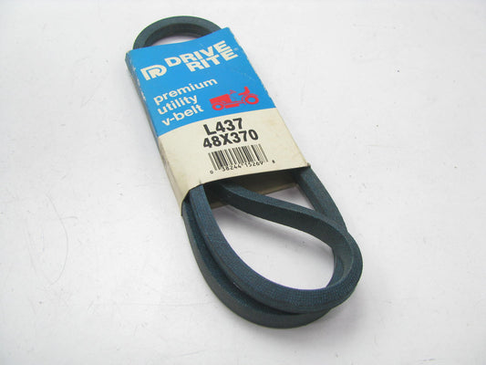 Drive-Rite L437 Lawn & Garden Power Equipment Accessory Drive Belt - 1/2'' X 37''