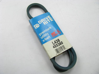 Drive-rite L438 Lawn & Garden Power Equipment Accessory Drive Belt - 1/2'' X 38''
