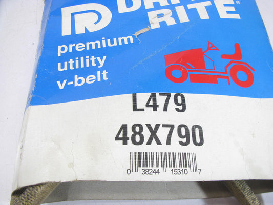 Drive-rite L479 GPL Industrial Accessory Drive Belt - 1/2'' X 79''