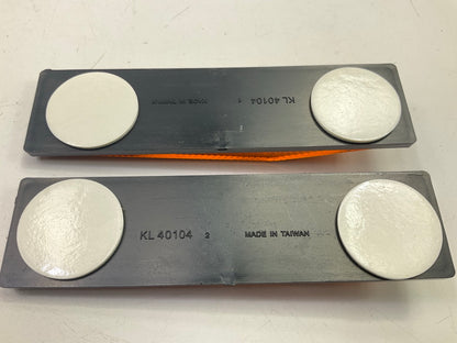 Drive KL-40104A Amber Trailer Reflectors, PAIR, Self Adhesive, 5-1/8'' X 1-11/32''