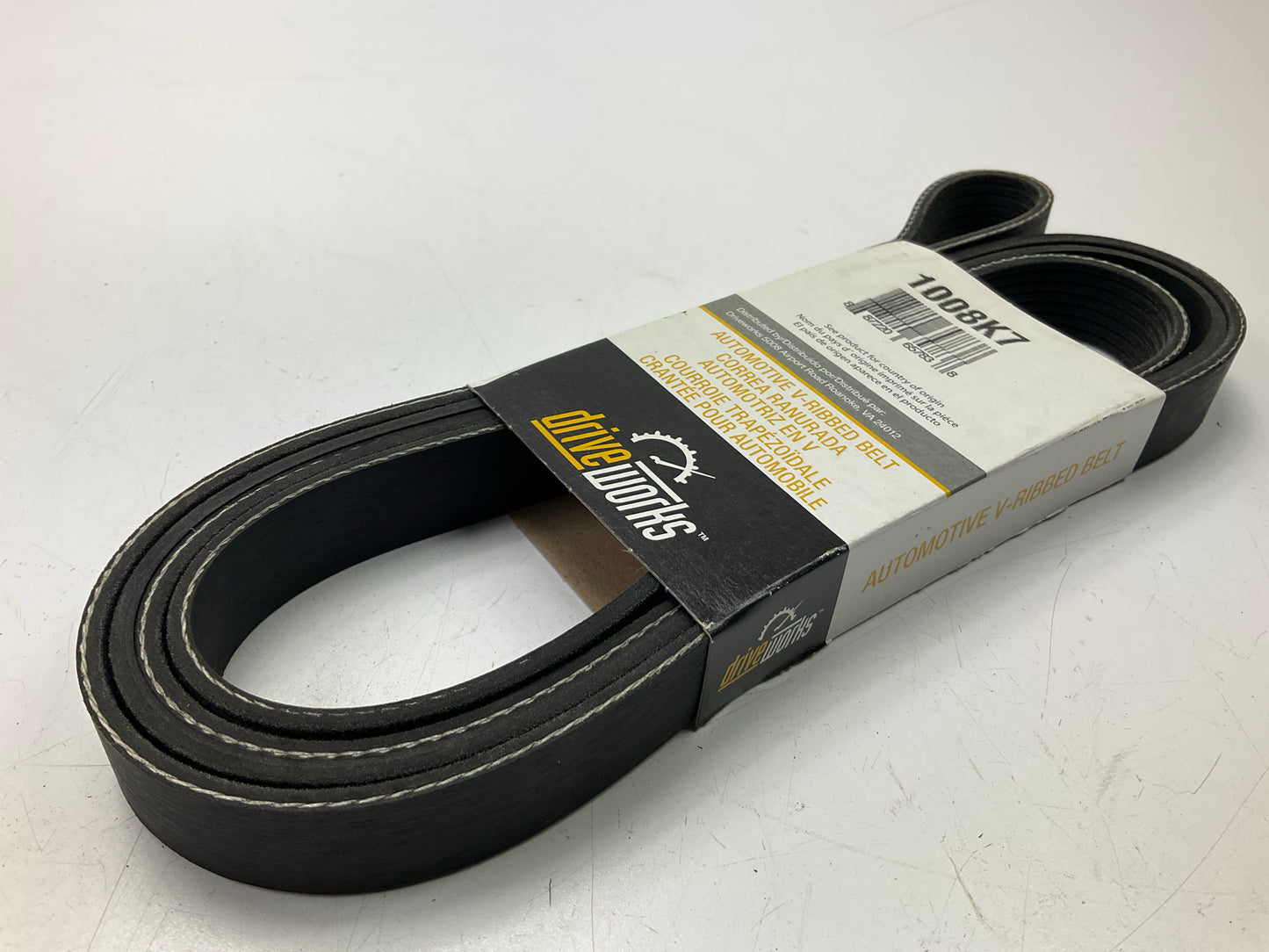 Drive Works 1008K7 Main Drive Serpentine Belt For 2004-2008 Dodge Durango 5.7L