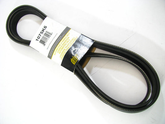 Drive Works 1075K6 Serpentine Belt - 0.84'' X 108.00'' - 6 Ribs