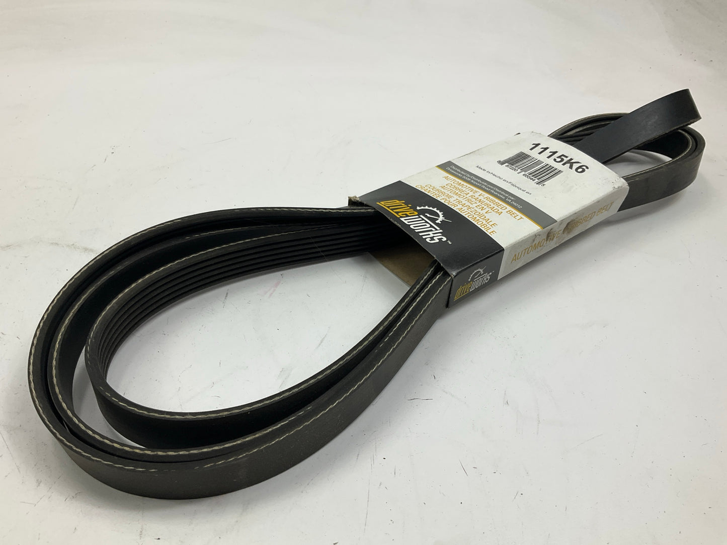 Drive Works 1115K6 Serpentine Belt - 0.84'' X 112.00'' - 6 Ribs