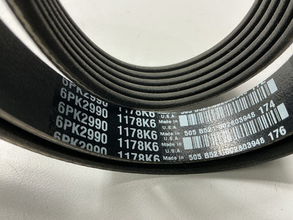 Drive Works 1178K6 Serpentine Belt - 6 Ribs