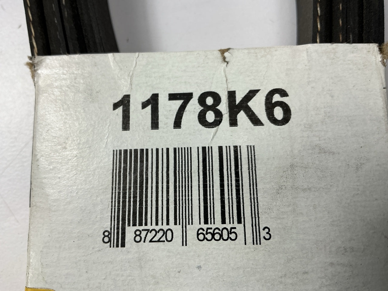 Drive Works 1178K6 Serpentine Belt - 6 Ribs