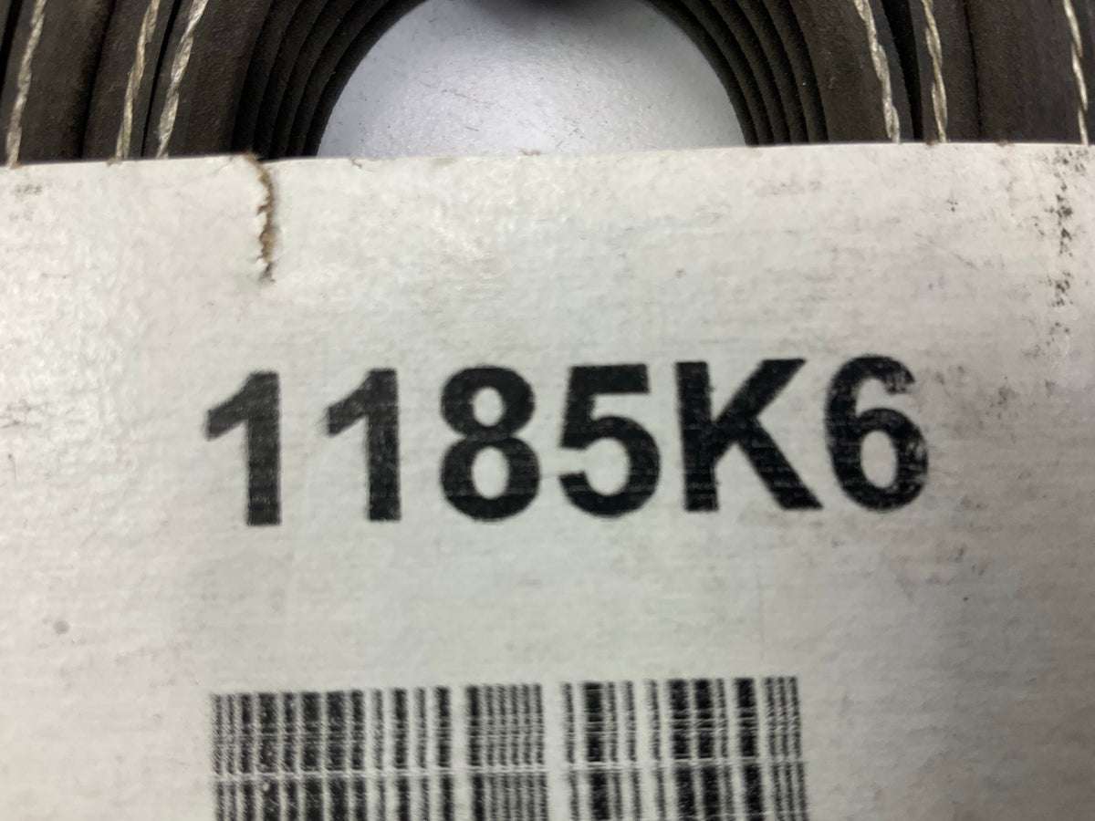 Drive Works 1185K6 Main Drive Serpentine Belt - 0.84'' X 119.50'' - 6 Ribs